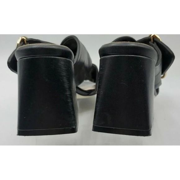 Ron White Black Willow Napa Twist Buckle Sandals Size 37.5 (7 US) $475.00 - Picture 10 of 13